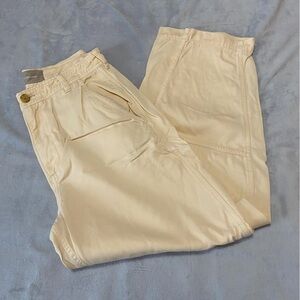 Everlane cream color women’s Buttersoft chino pants